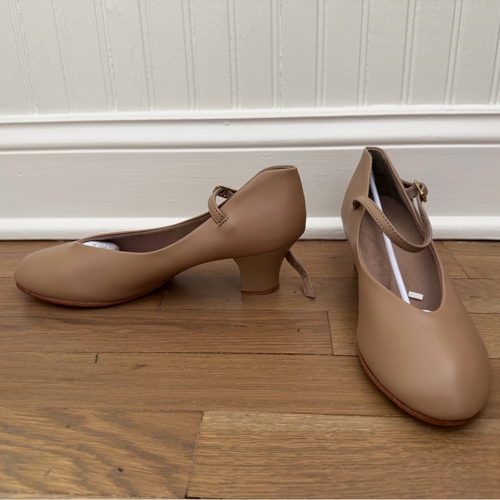 Capezio Stage shoes tan leather